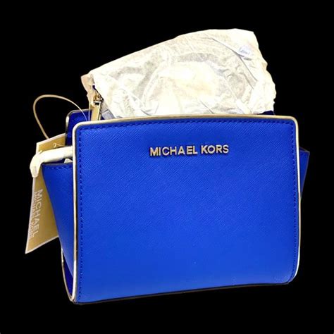 michael kors selma specchio blue small crossbody bag|Michael Kors Selma Crossbody Bags & Handbags for Women.